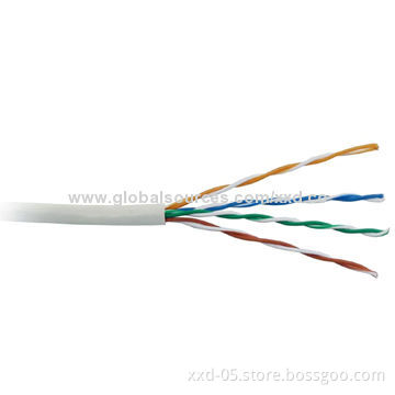 Best Price 24/26AWG UTP Cat5e Network LAN Cable with Up to 120m Working Distance